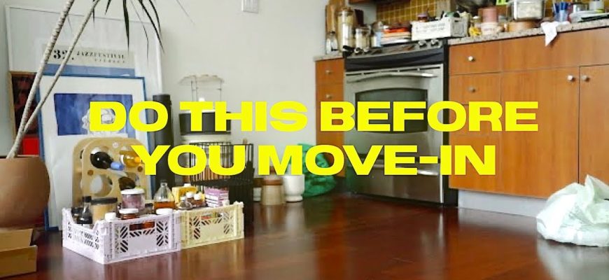 Before move-in cleaning checklist